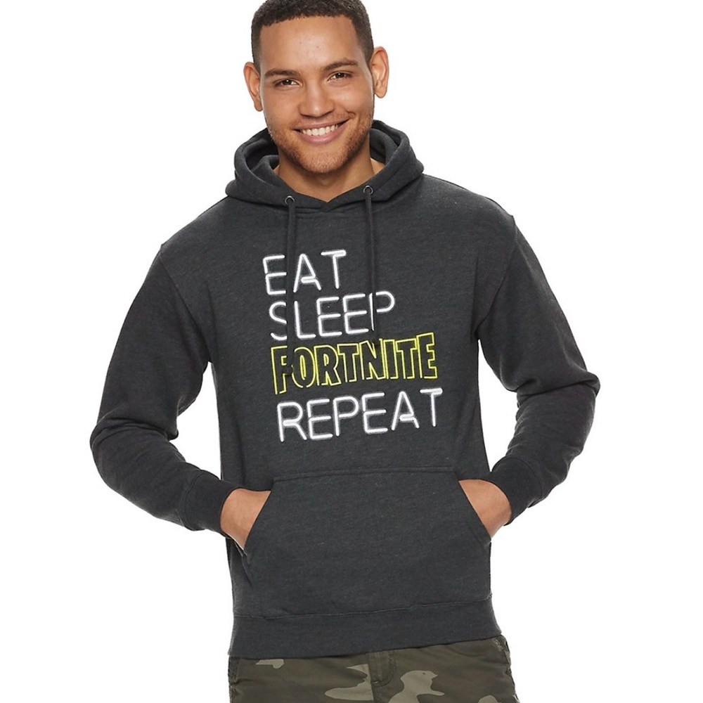 Eat, Sleep, Fortnite, Repeat Men’s hoodie XXL - Brand new and never worn